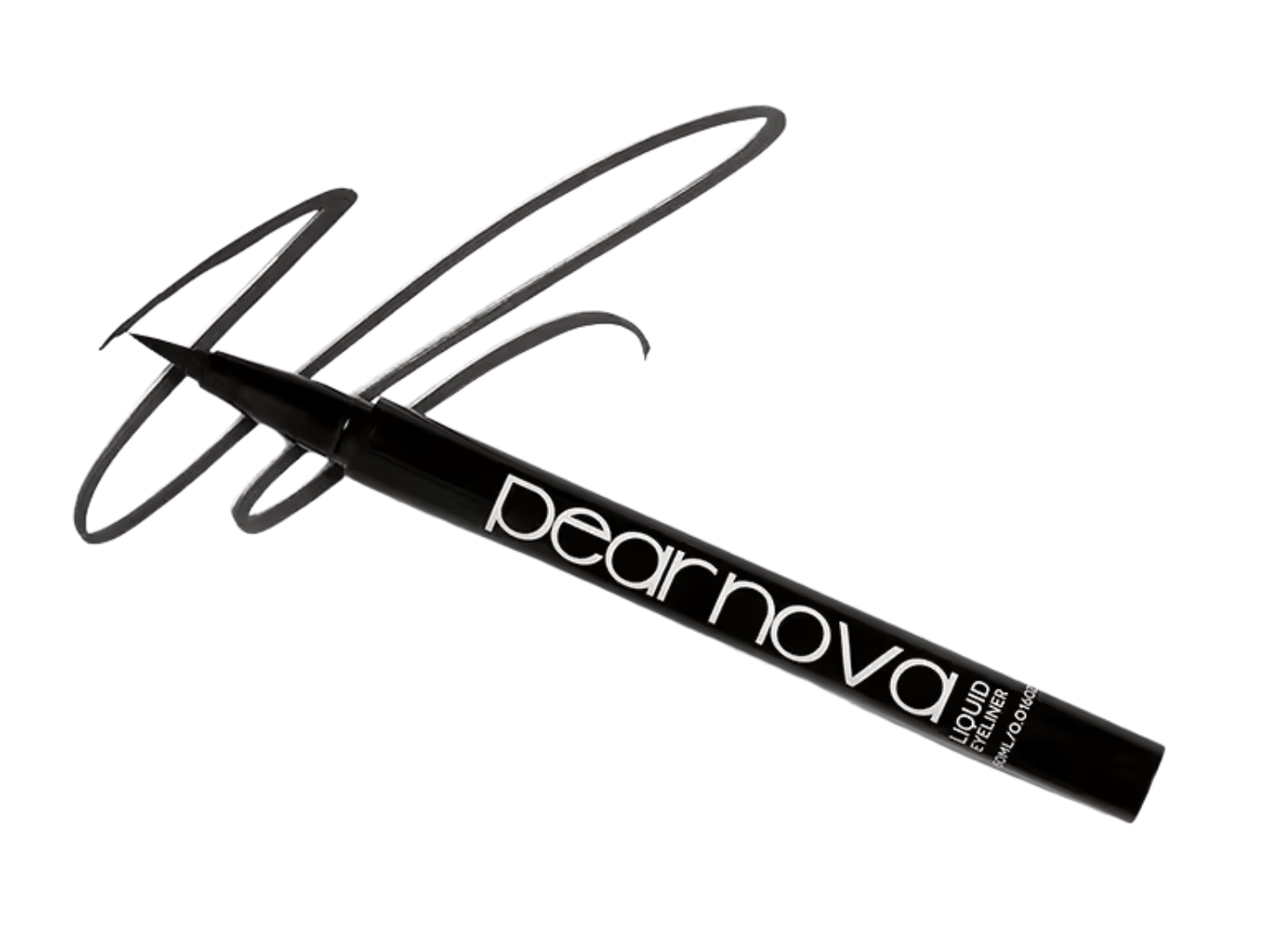 Pear Nova liquid eyeliner pen on a white background