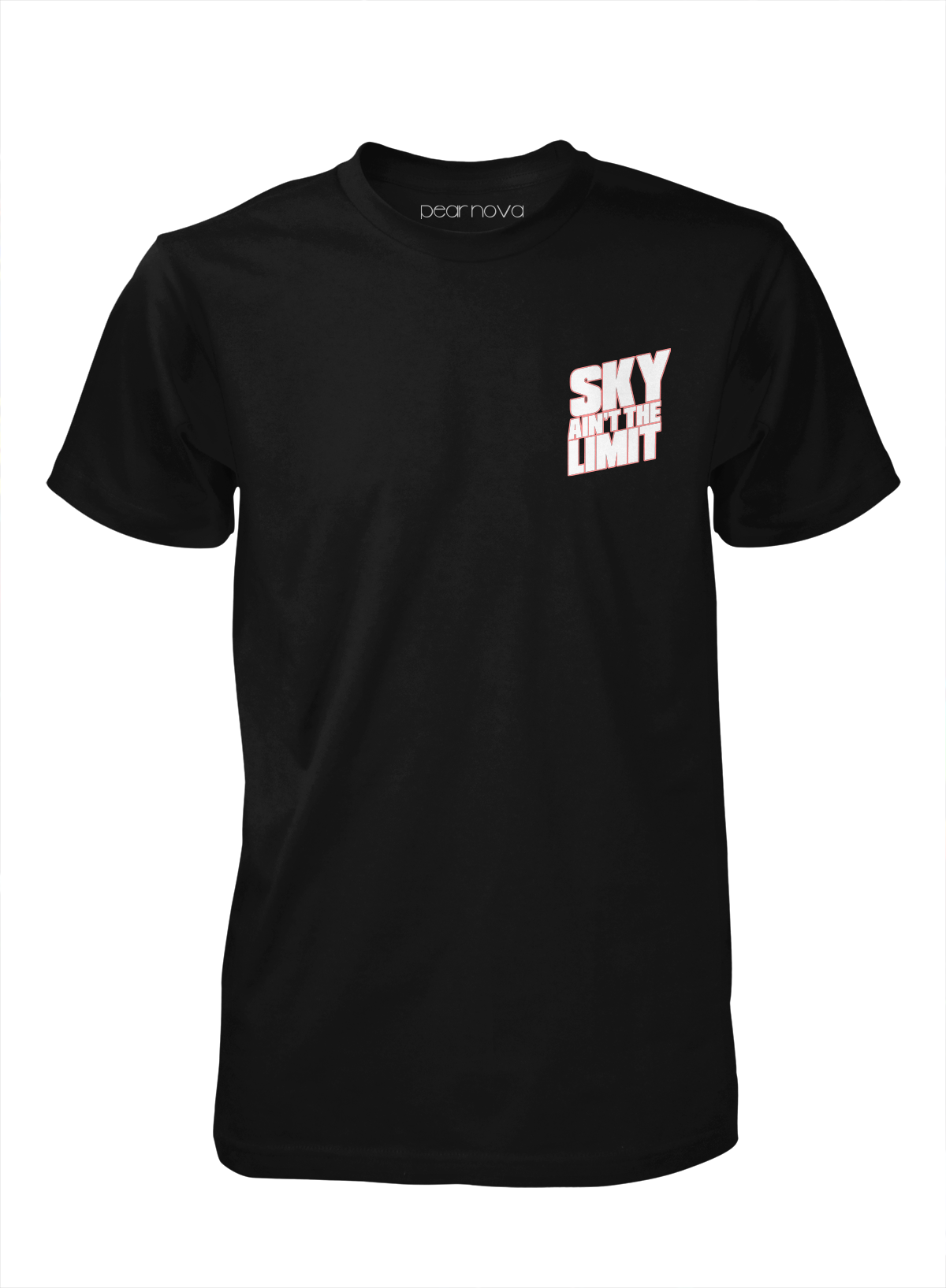 Front of black sky aint the limit tee